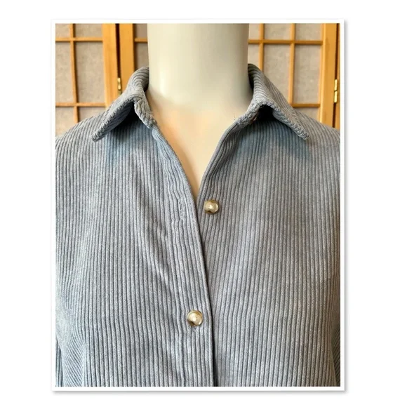 Madewell Corduroy Hartfield Crop Shirt - Picture 5 of 13